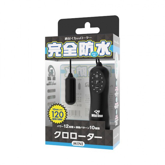 SSI 完全防水 Kuro Mini 遙控震蛋 黑色