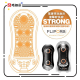 TENGA FLIP ORB STRONG Orange Crash