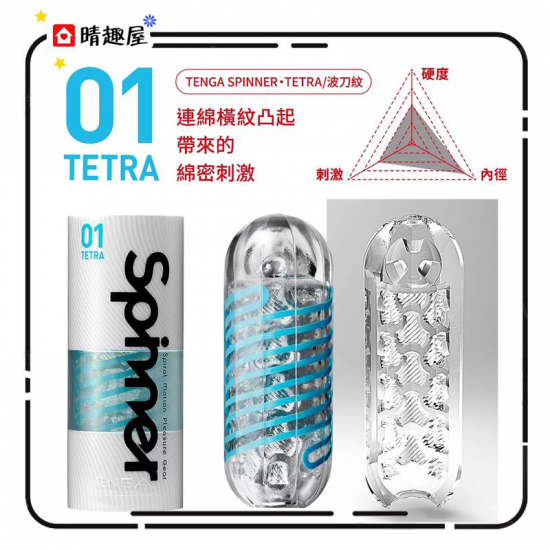 TENGA SPINNER 01 TETRA