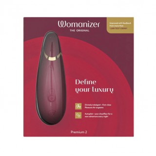 Womanizer Premium 2 陰蒂吸吮器 紅色 Womanizer Premium 2 陰蒂吸吮器 紅色