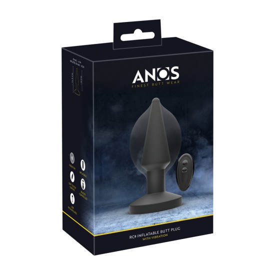 Anos RC Inflatable Plug with Vibration Anos RC Inflatable Plug with Vibration