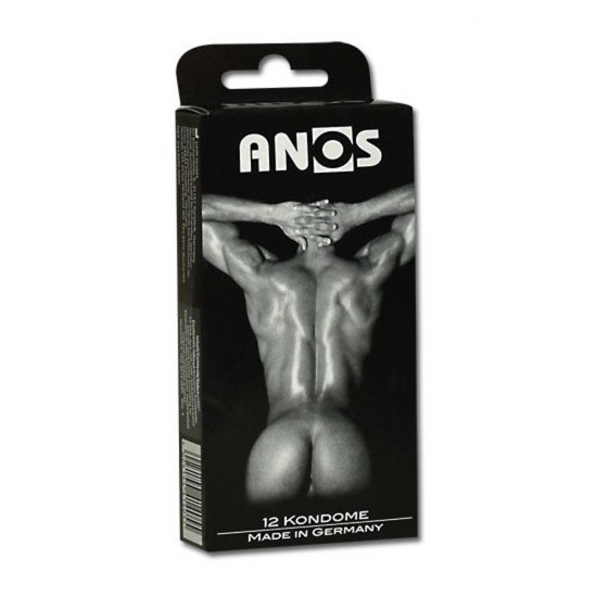 Anos Extra Dick Condoms for Safe Anal Intercourse 12 pcs