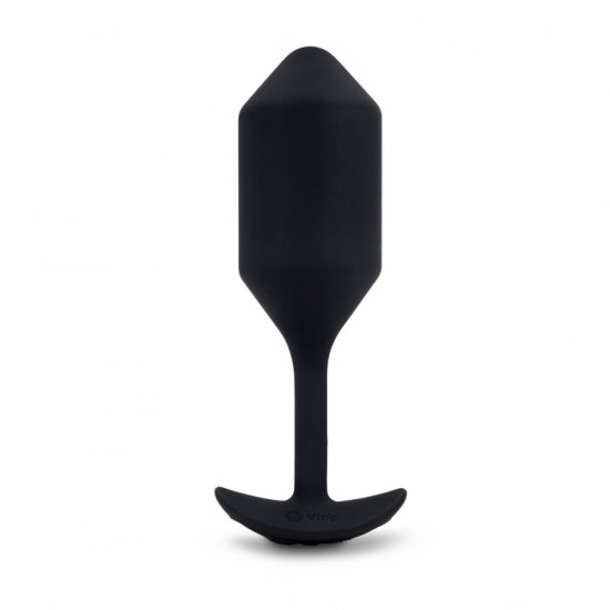 b-vibe vibrating snug plug - large Black