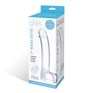 Glas 7吋曲線玻璃 G點刺激仿真陽具 Glas 7吋曲線玻璃 G點刺激仿真陽具