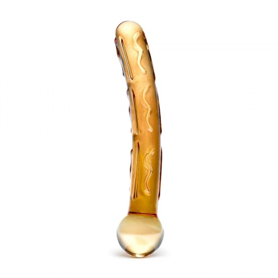 Glas Orange Tickler Glass Dildo Glas Orange Tickler Glass Dildo