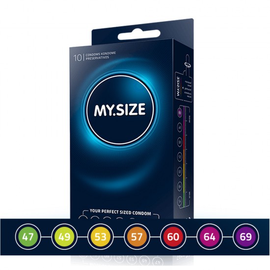 My Size Condoms 53mm 10pcs