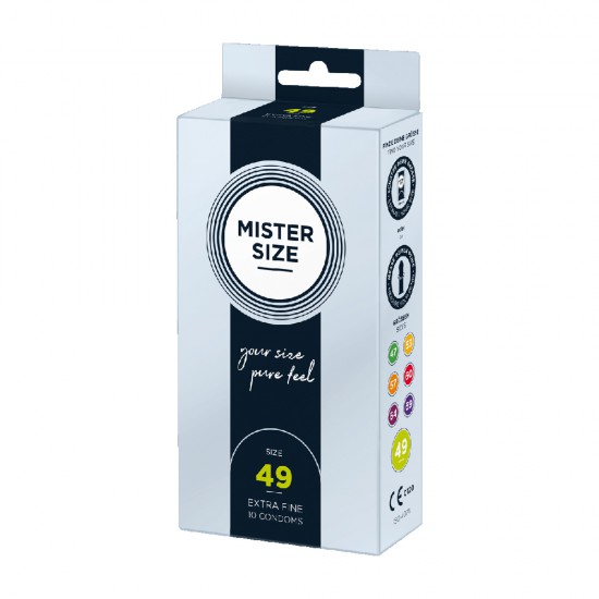 Mister Size Condoms 49mm 10pcs