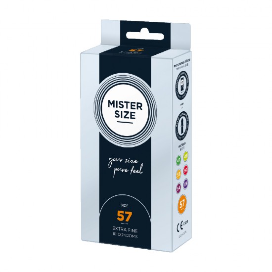 Mister Size Condoms 57mm 10pcs Mister Size Condoms 57mm 10pcs