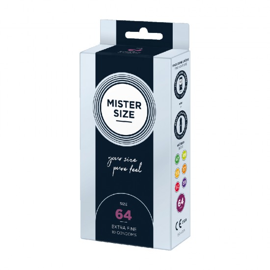 Mister Size Condoms 64mm 10pcs