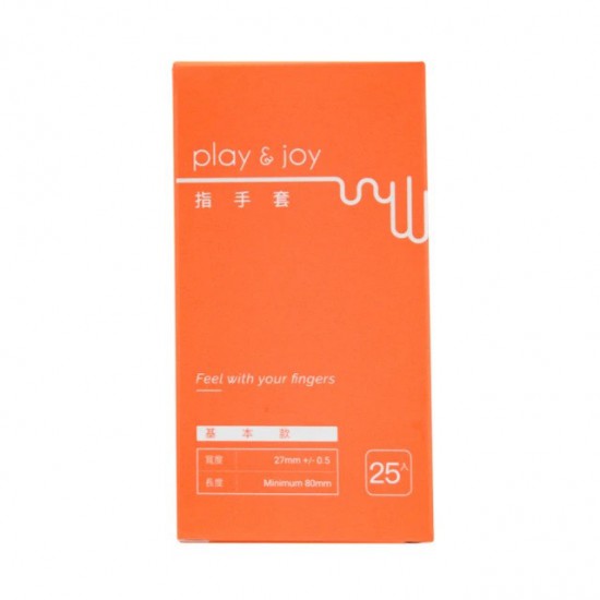 Play and Joy 基本型衛生指手套 25片裝