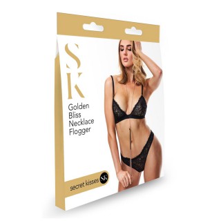 Secret Kisses Golden Bliss Necklace Flogger Secret Kisses Golden Bliss Necklace Flogger