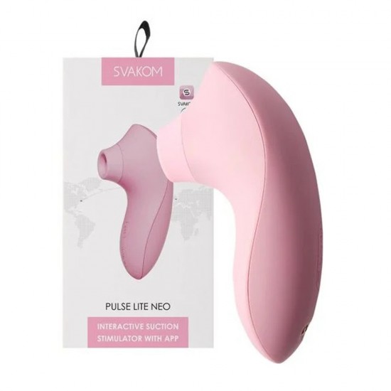 Svakom Pulse Lite Neo 陰蒂吸吮器 粉色 Svakom Pulse Lite Neo 陰蒂吸吮器 粉色