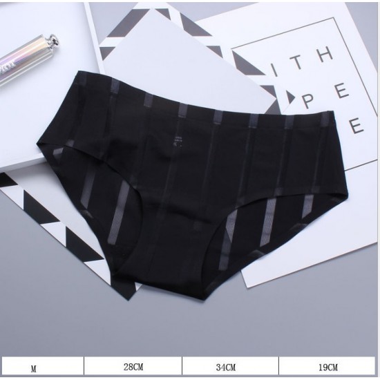 Sexy Silk Seamless Briefs Black Sexy Silk Seamless Briefs Black