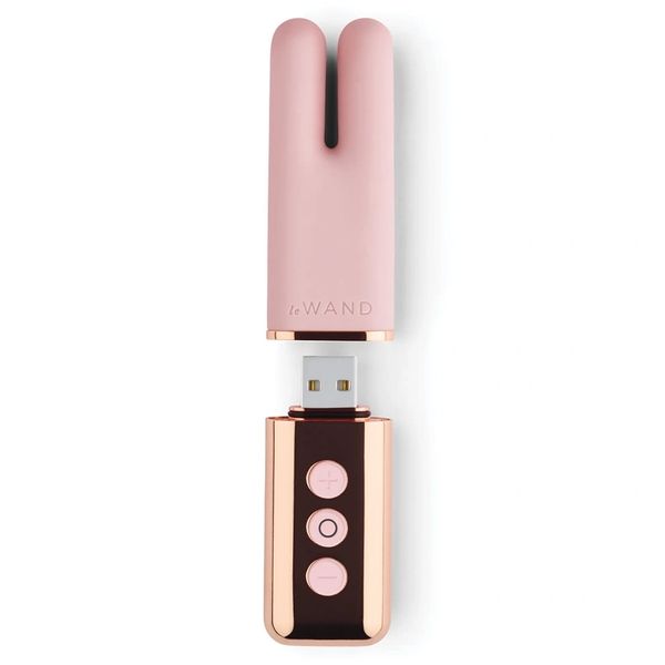 adultloving｜Le Wand Deux Rechargeable Vibrator Gold