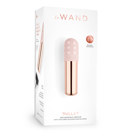 adultloving｜Le Wand Bullet Mini Vibrator Gold