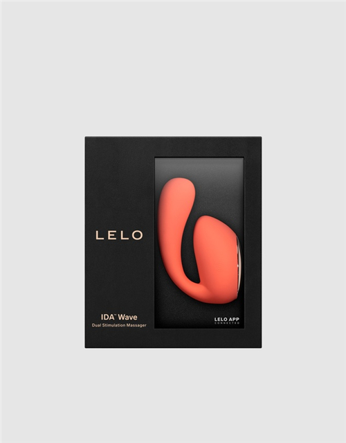 Lelo Ida Wave 智能遙控雙頭旋轉刺激按摩器 紅色 - 晴趣屋