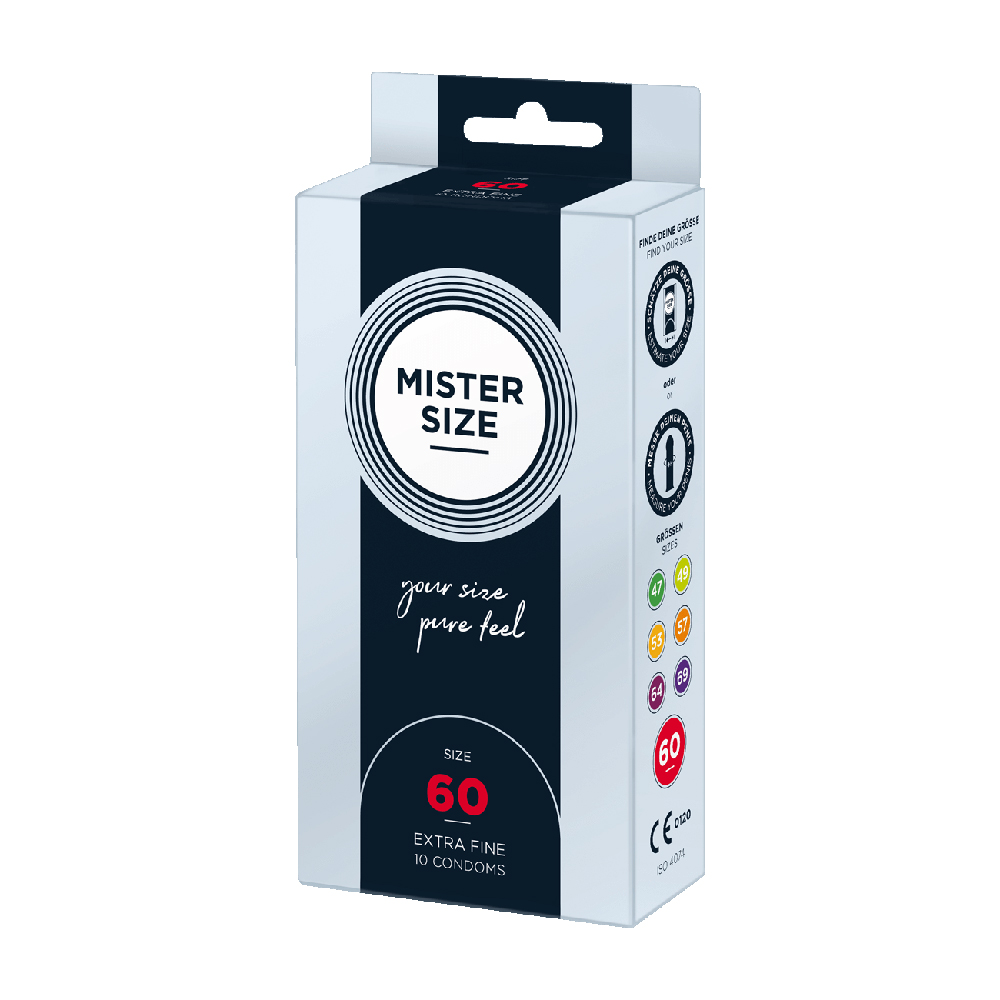 adultloving｜Mister Size Condoms 60mm 10pcs