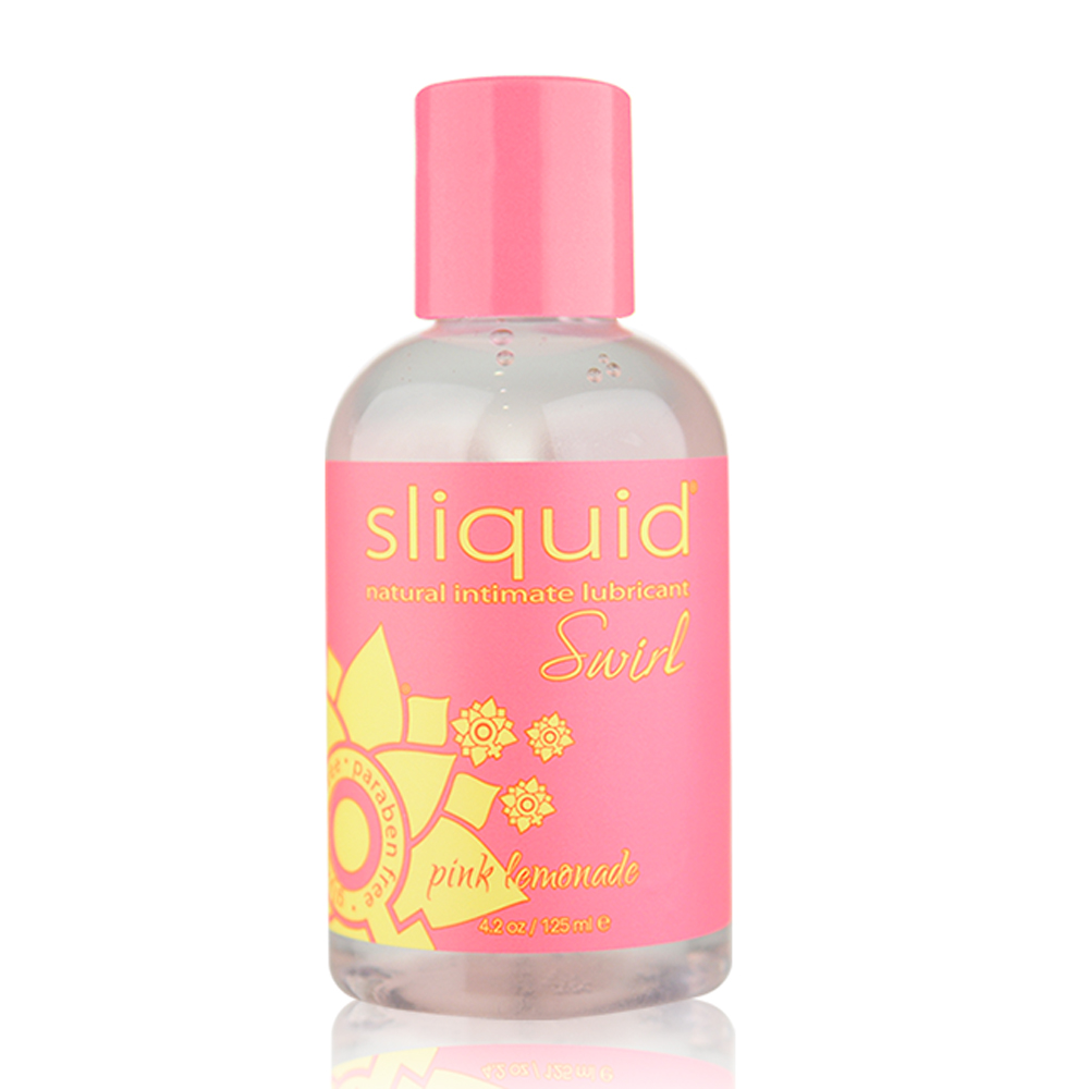美國 Sliquid Swirl 天然水性潤滑劑 粉紅檸檬味道 125ml - 晴趣屋
