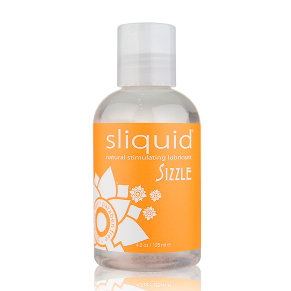 Sliquid Sizzle Water Based Stimulating Lubricant 125ml - Adult Loving